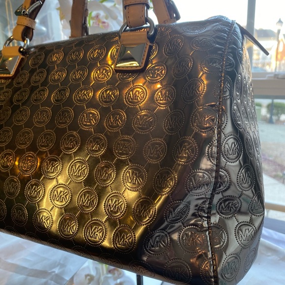 Micahel Kors Metallic Large Speedy - Picture 2 of 8